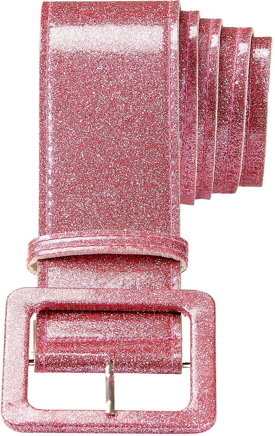 Roze Glitter Riem Dames