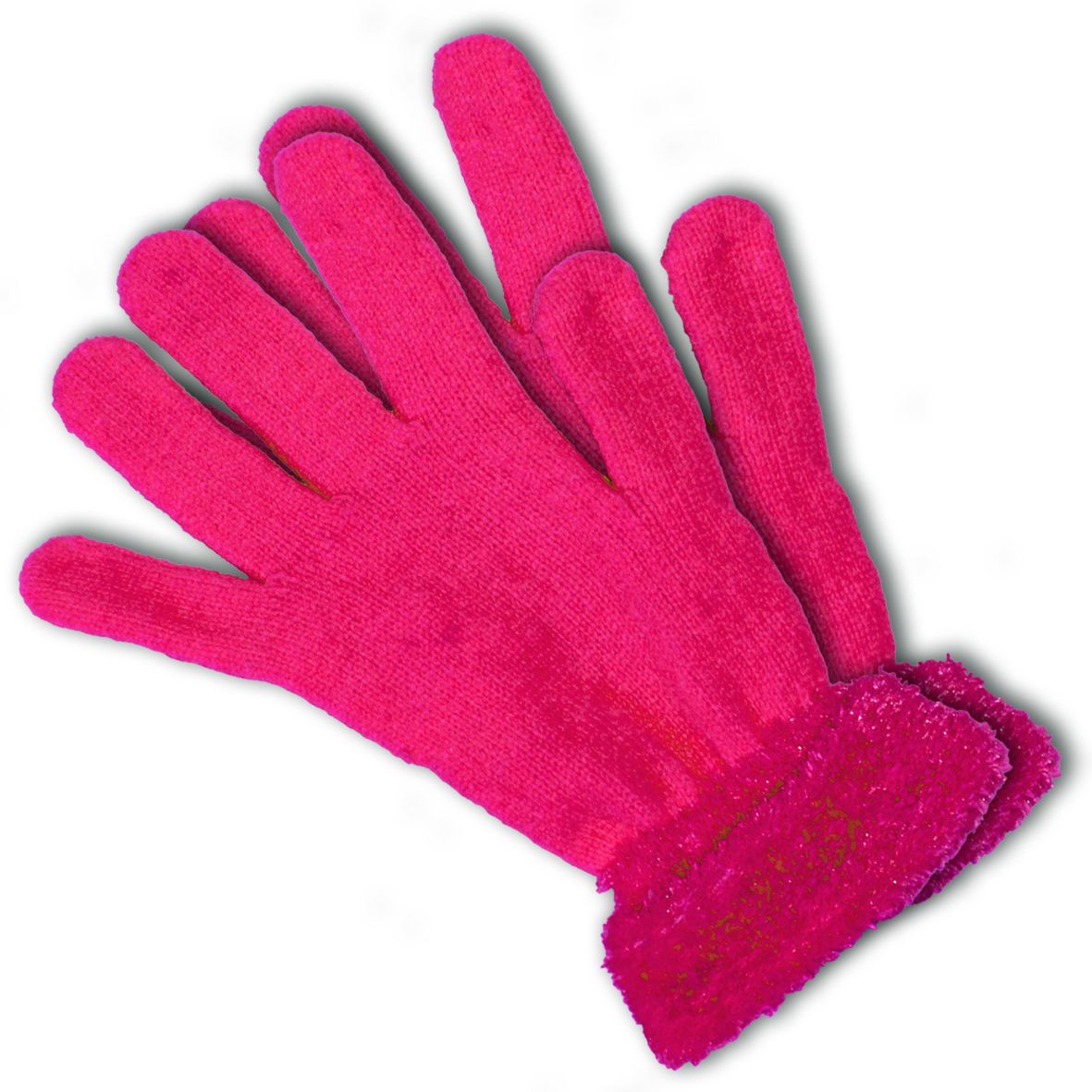 Roze handschoenen neon