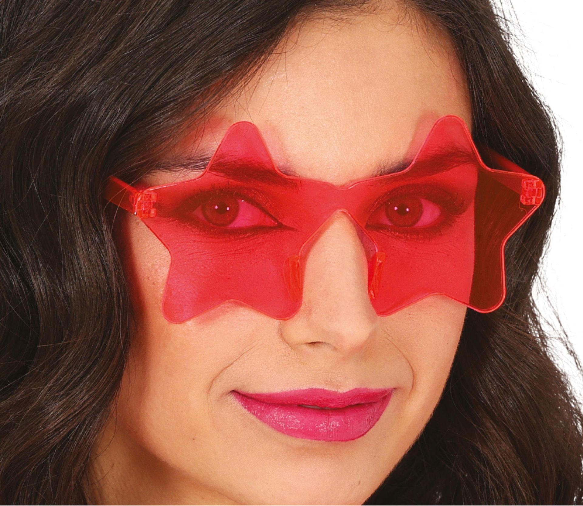 Roze Hippie Sterren Bril Volwassenen