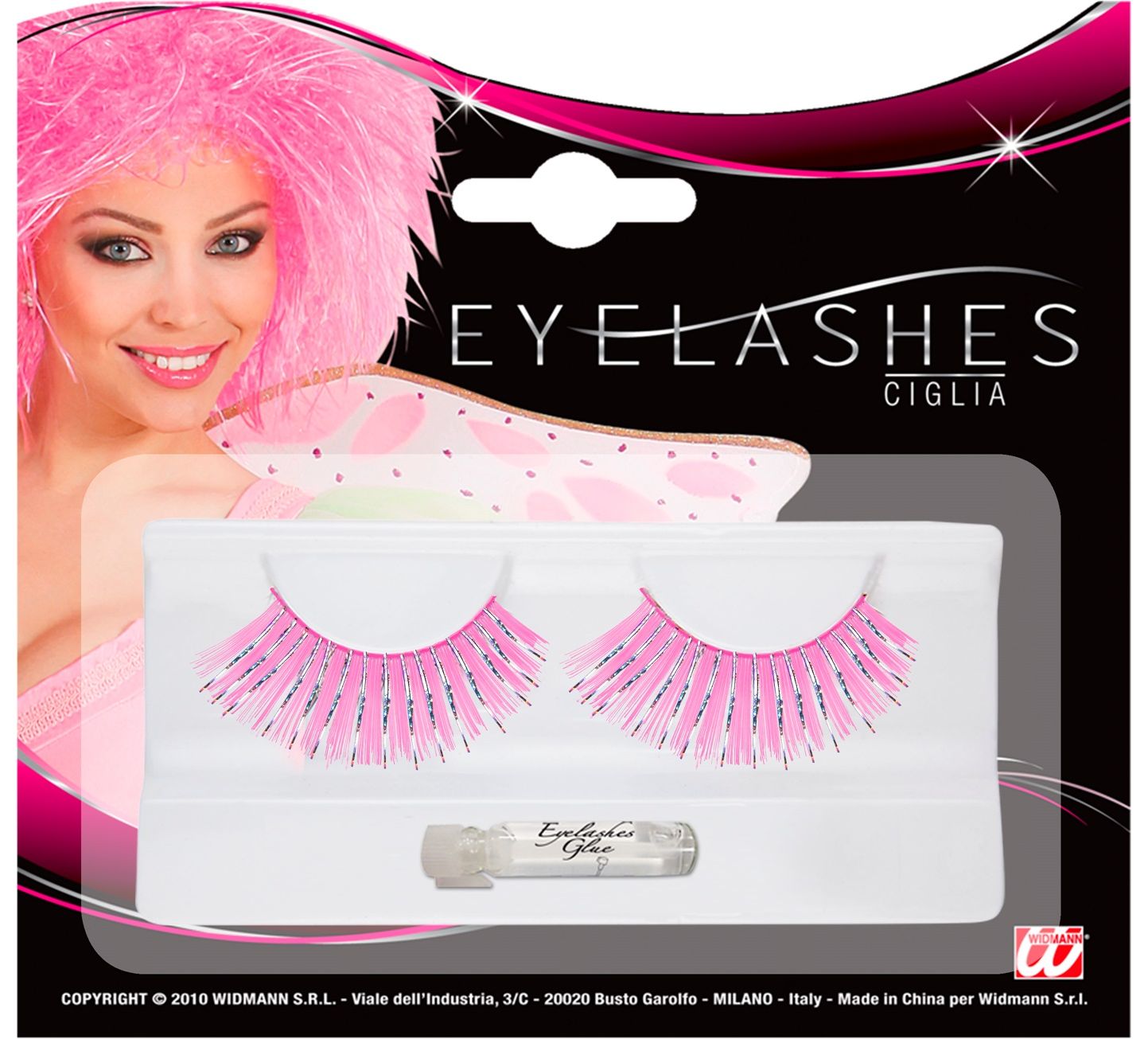 Roze Holografische Nepwimpers