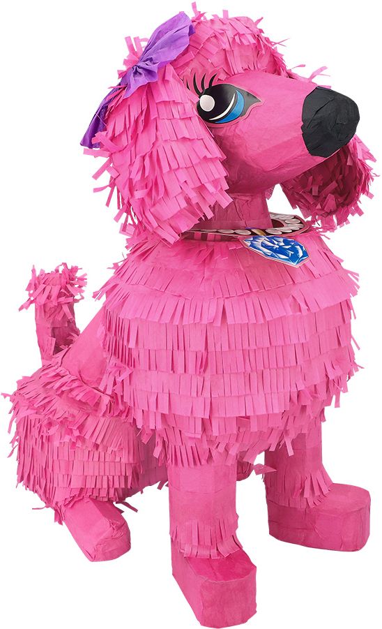 Roze Hond Poedel Piñata