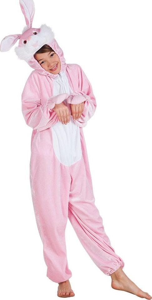 Roze Konijn Paashaas Kostuum Kind