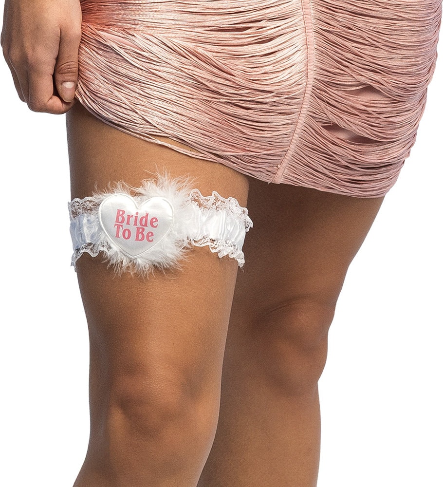Roze Kousenband Vrijgezellenfeest