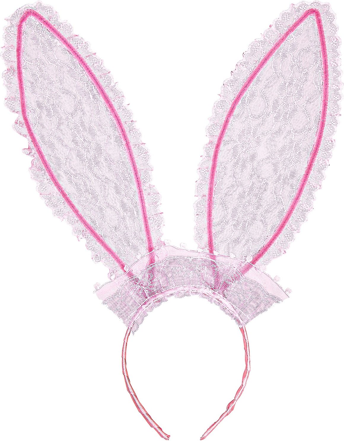Roze Lace Konijn Oren