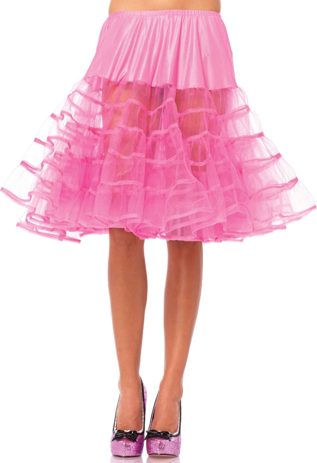 Roze luxe petticoat