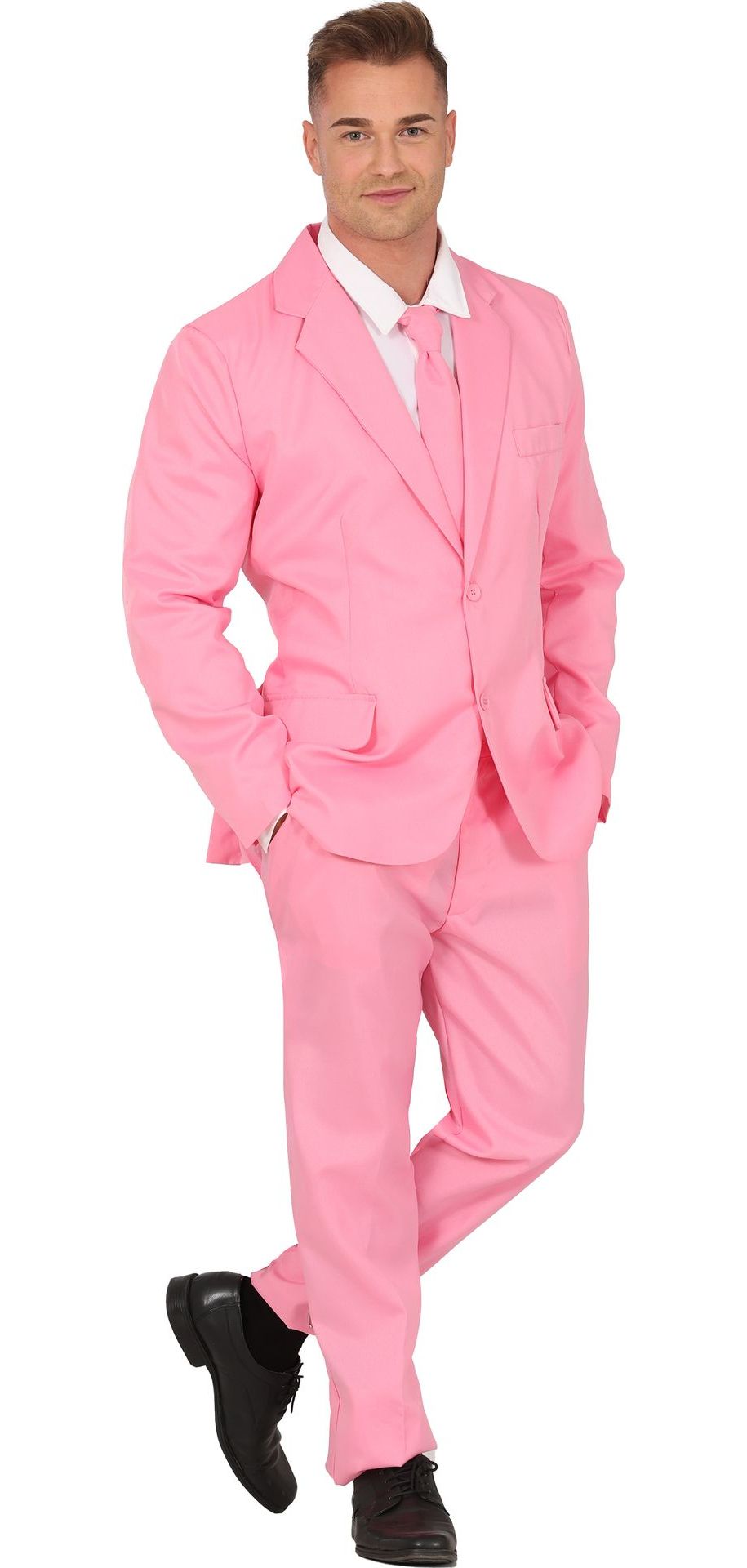 Roze Maatpak Heren Carnaval