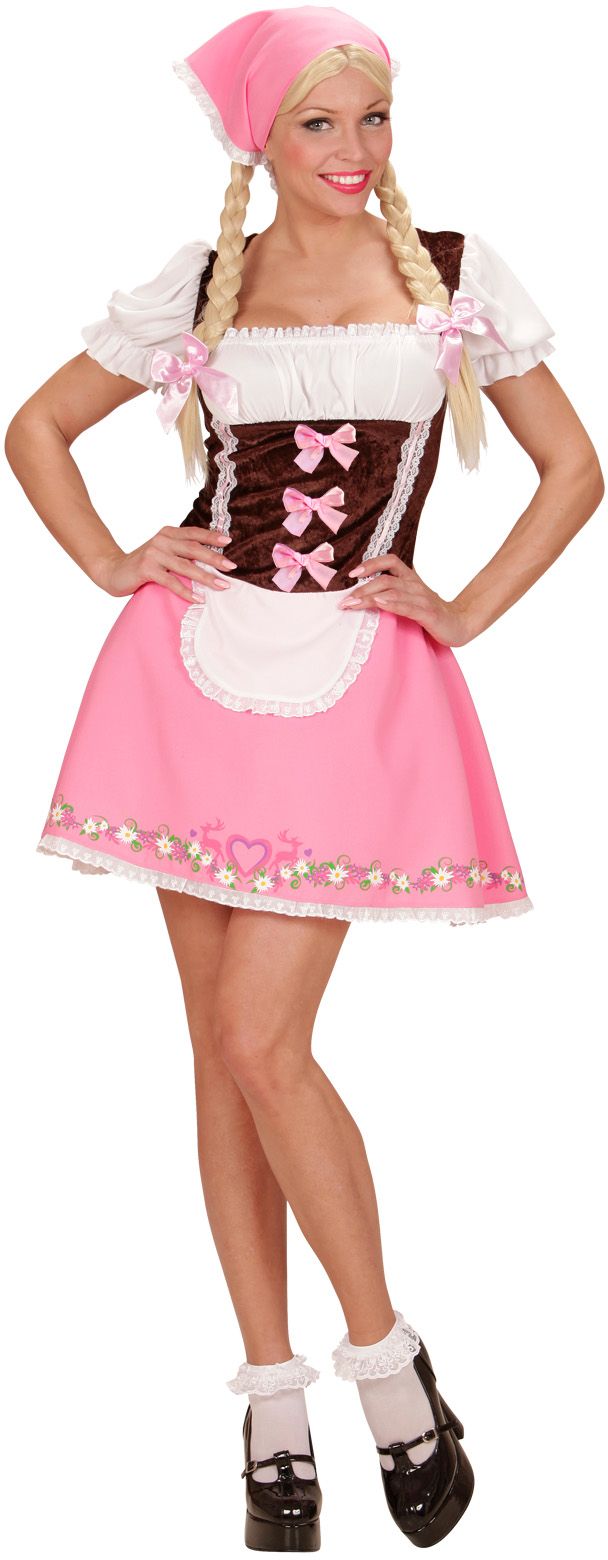 Roze Oktoberfest Dirndl