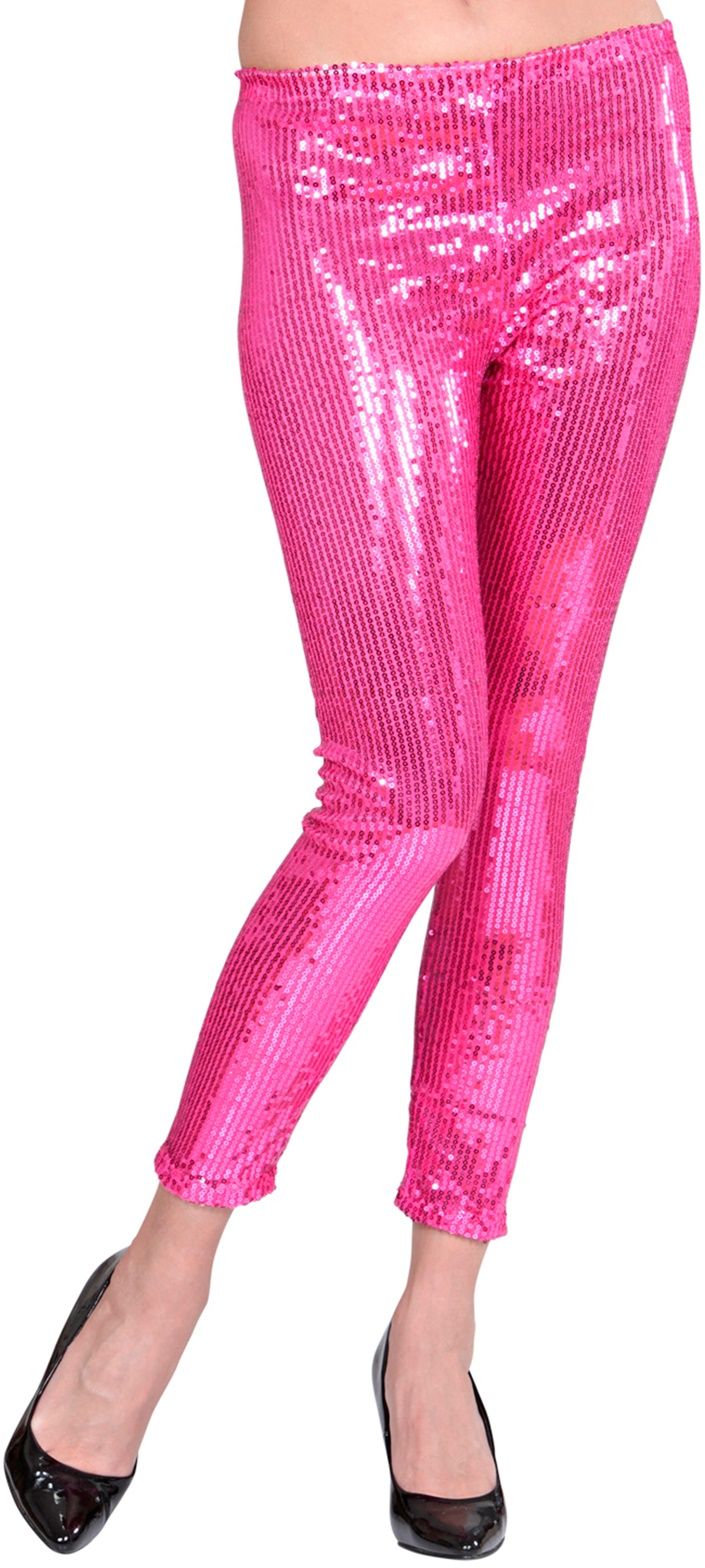 Roze Pailletten Legging