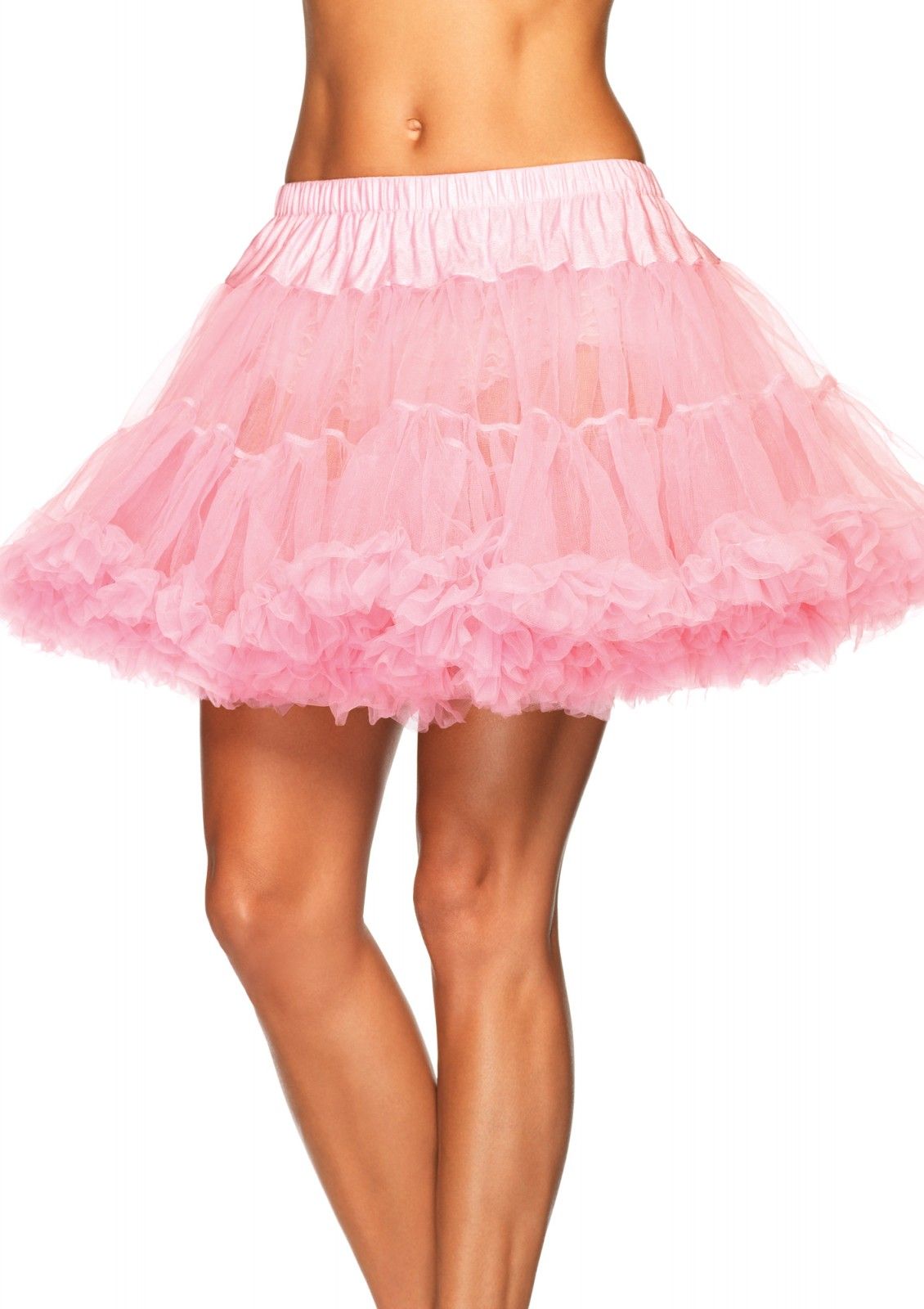 Roze Plus-Size Petticoat