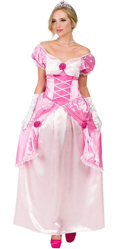 Roze Prinsessenjurk Dames