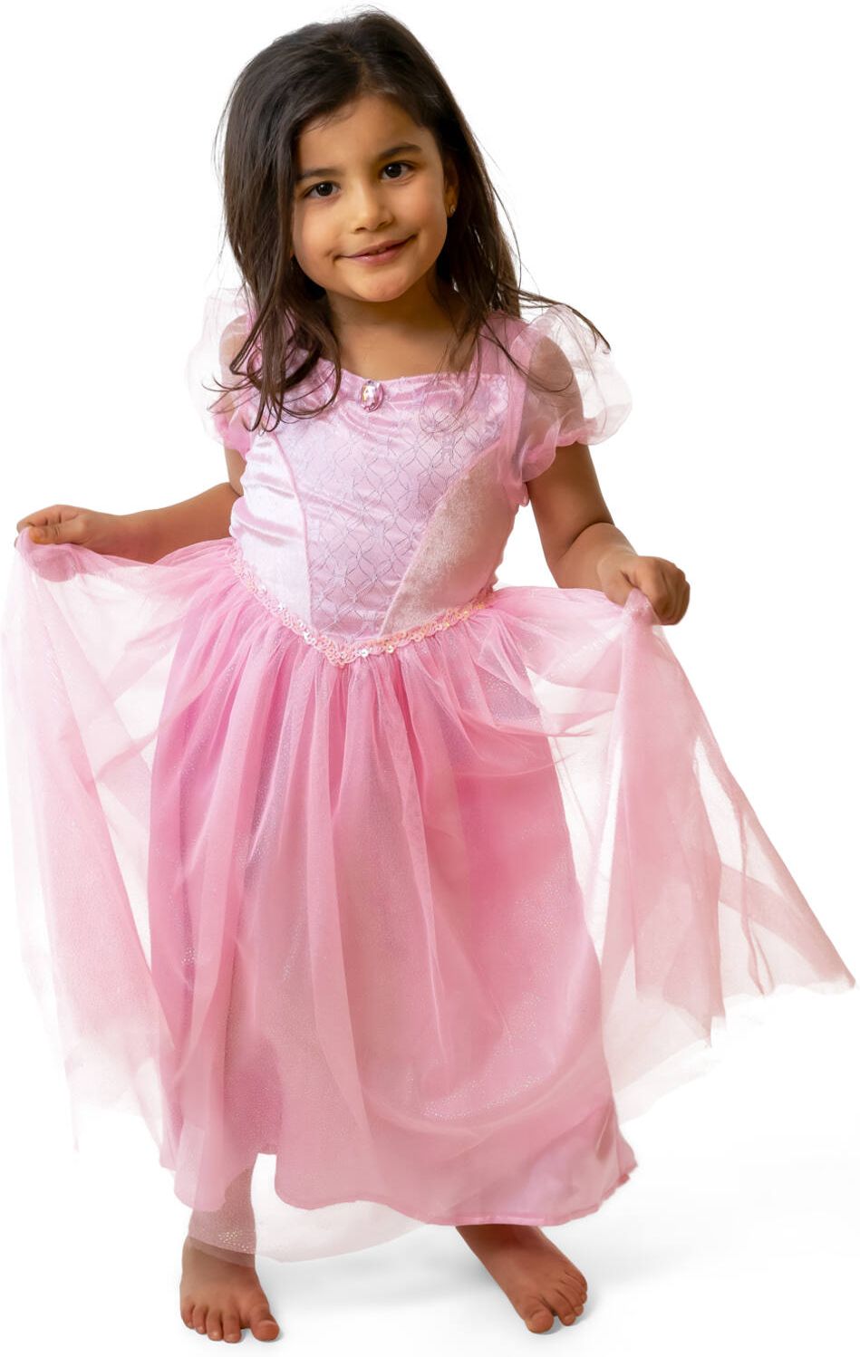 Roze Prinsessenjurk Meisjes Doornroosje