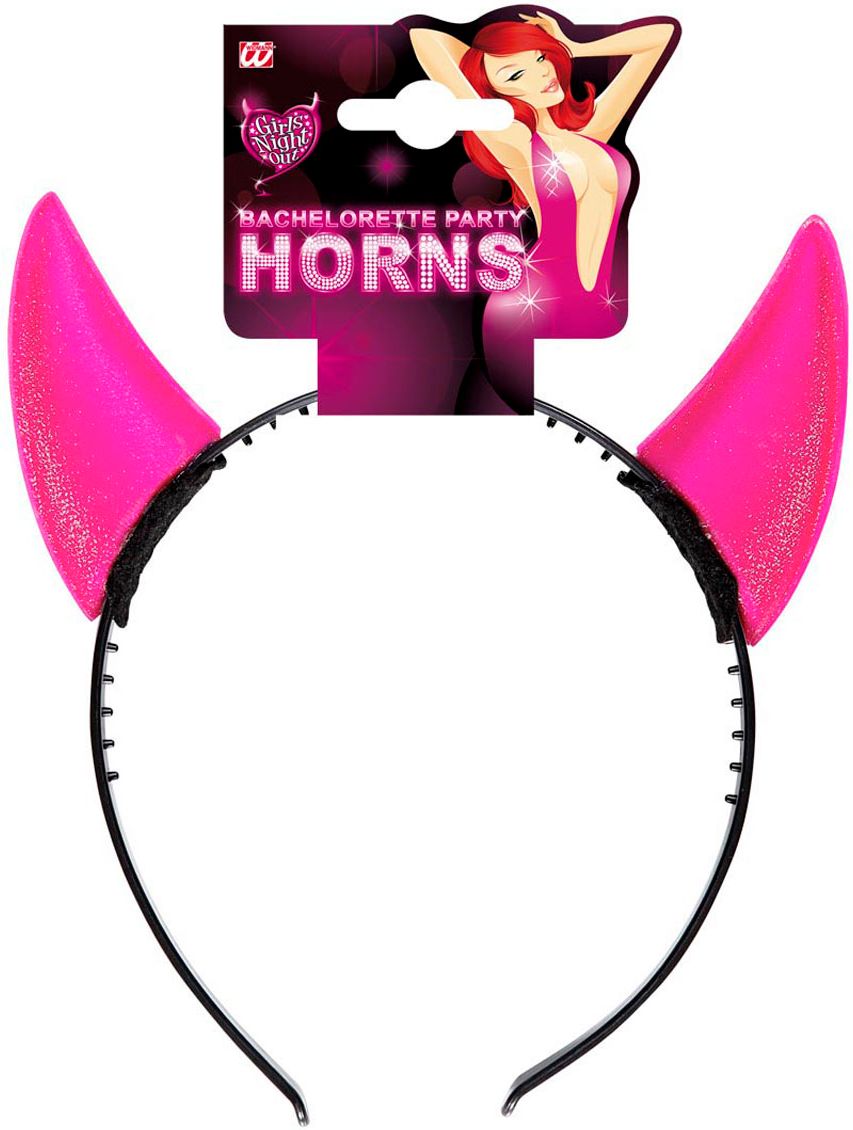 Roze Reflecterende Duivel Oortjes