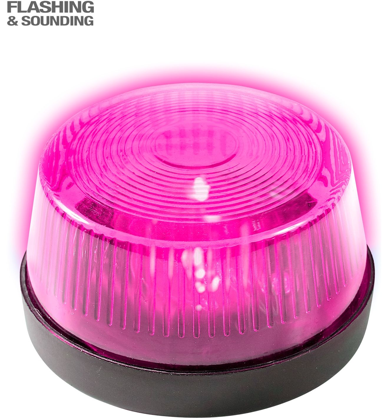 Roze Sirene met Licht en Geluid