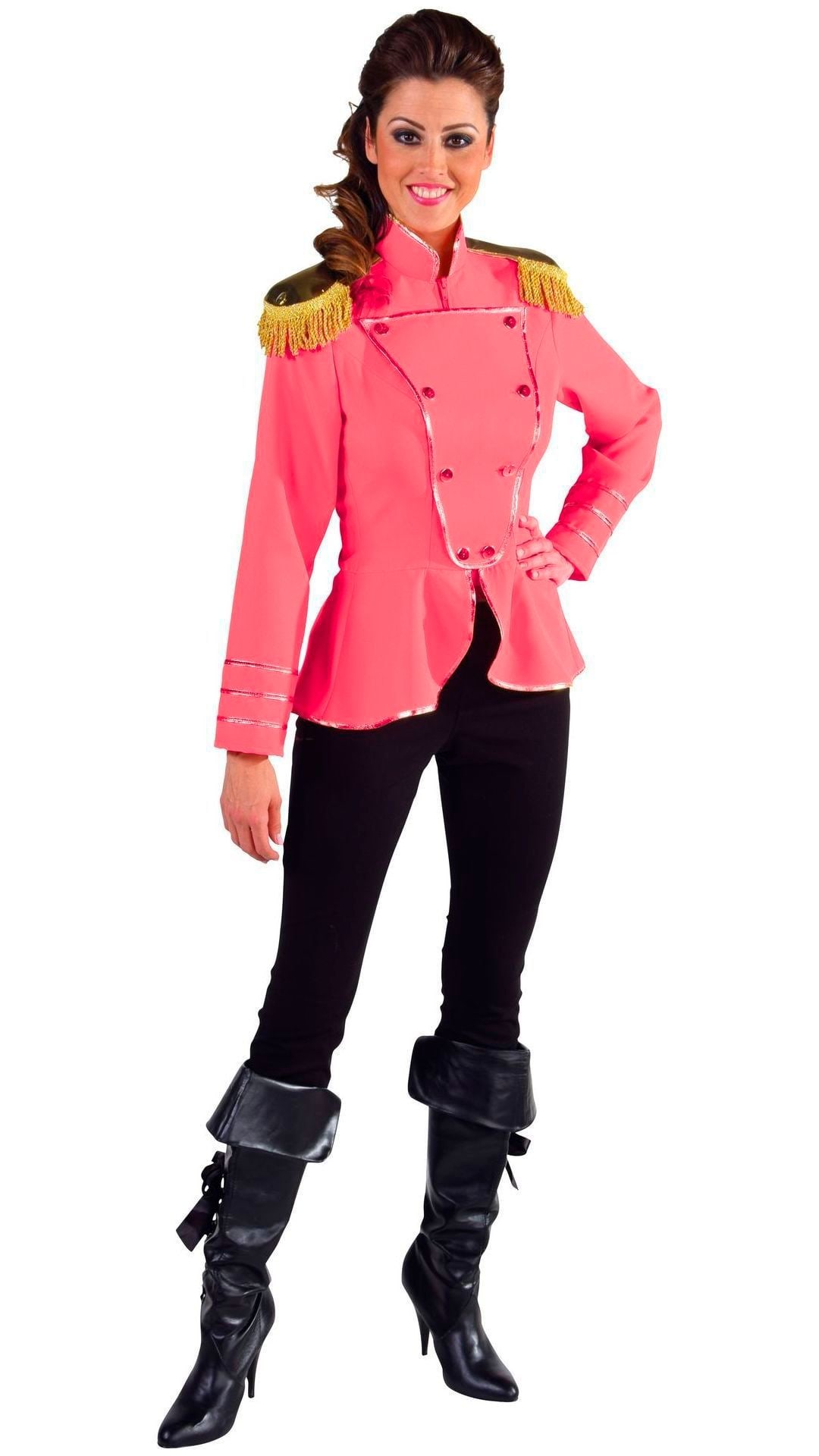 Roze uniform jas