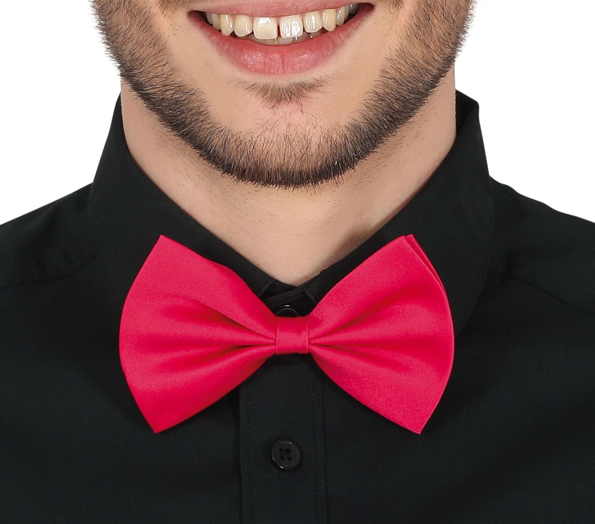 Roze Vlinderdas 11cm