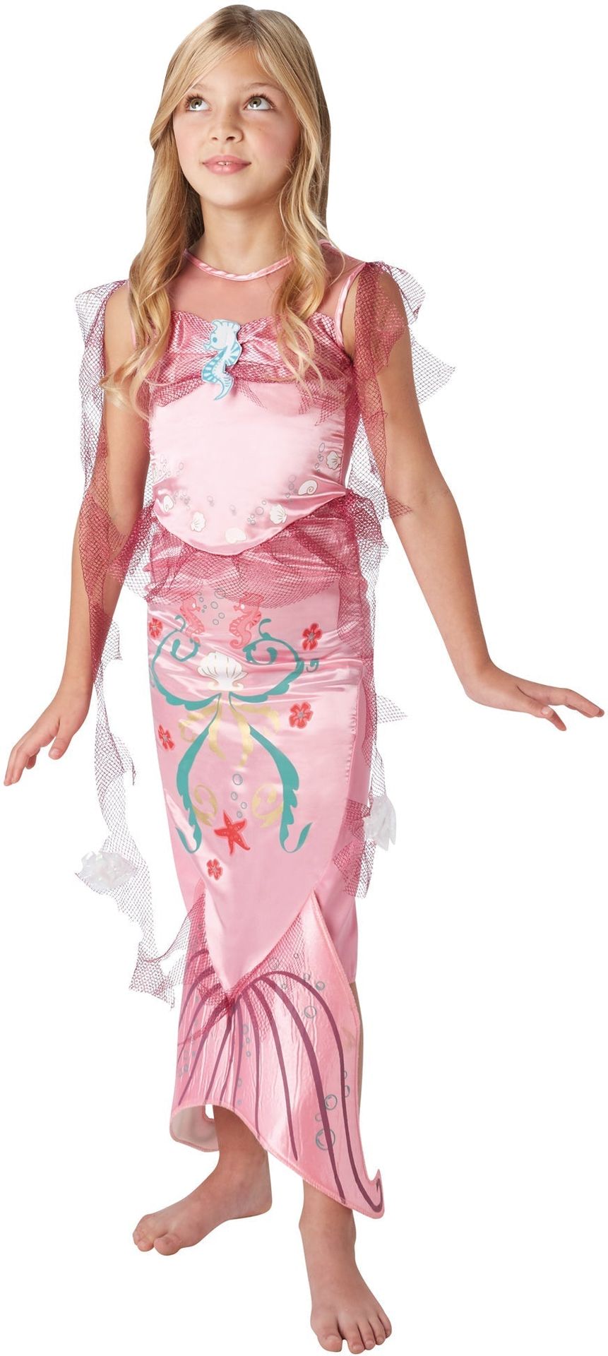 Roze Zeemeermin Kostuum Meisjes