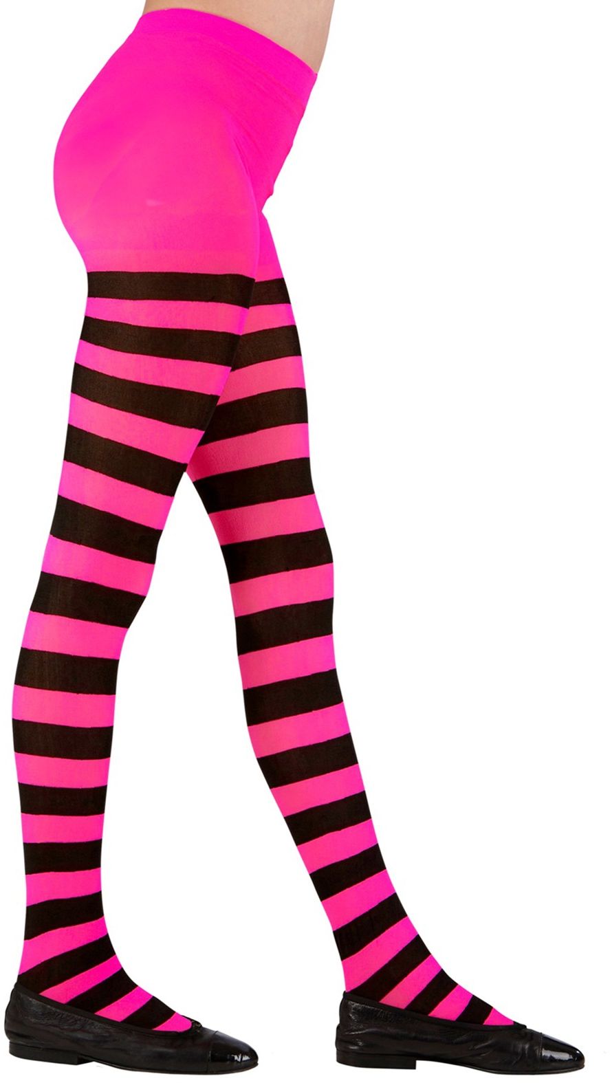 Roze Zwart Gestreepte Kinderpanty