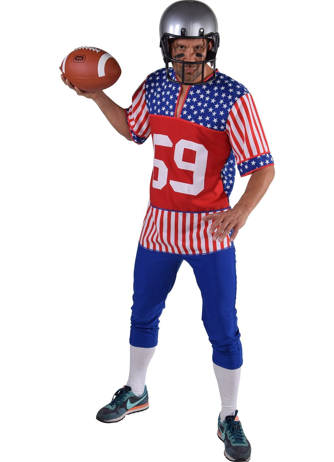 Rugby Kostuum Amerika Mannen