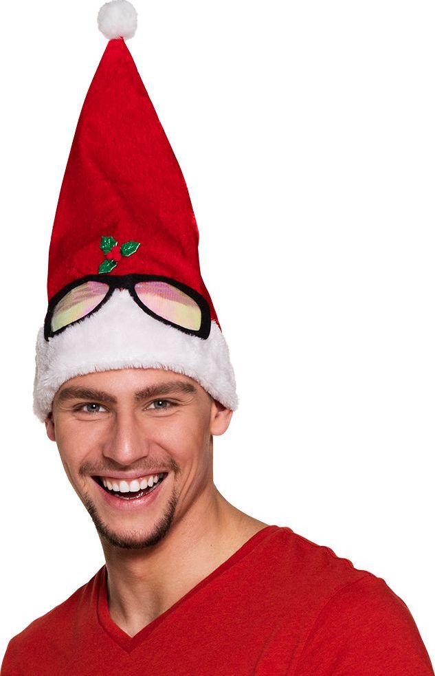 Santa Kerstmuts met Bril