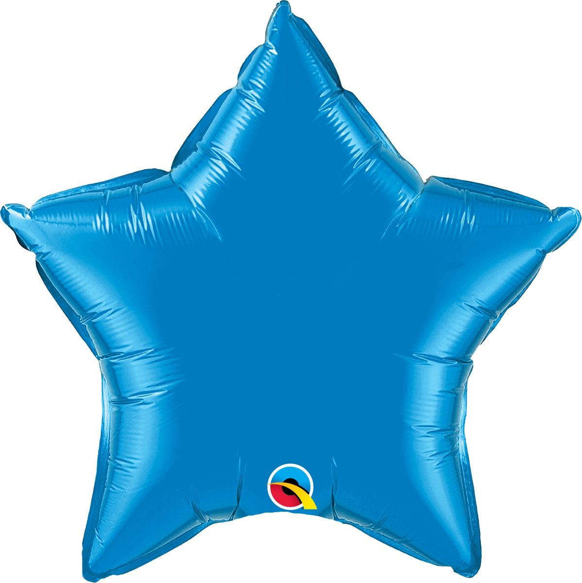 Sapphire blauwe ster folieballon