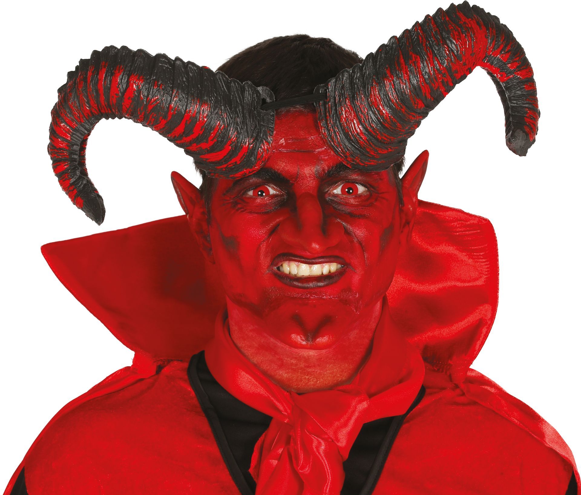 Satan duivel hoorn