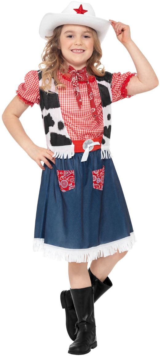 Schattig cowgirl outfit meisje