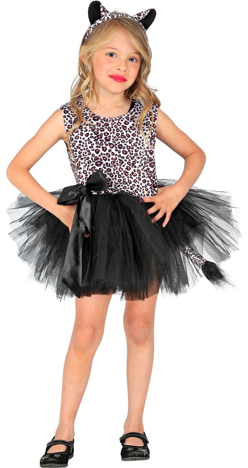 Schattig Luipaard Jurkje Carnaval Kind