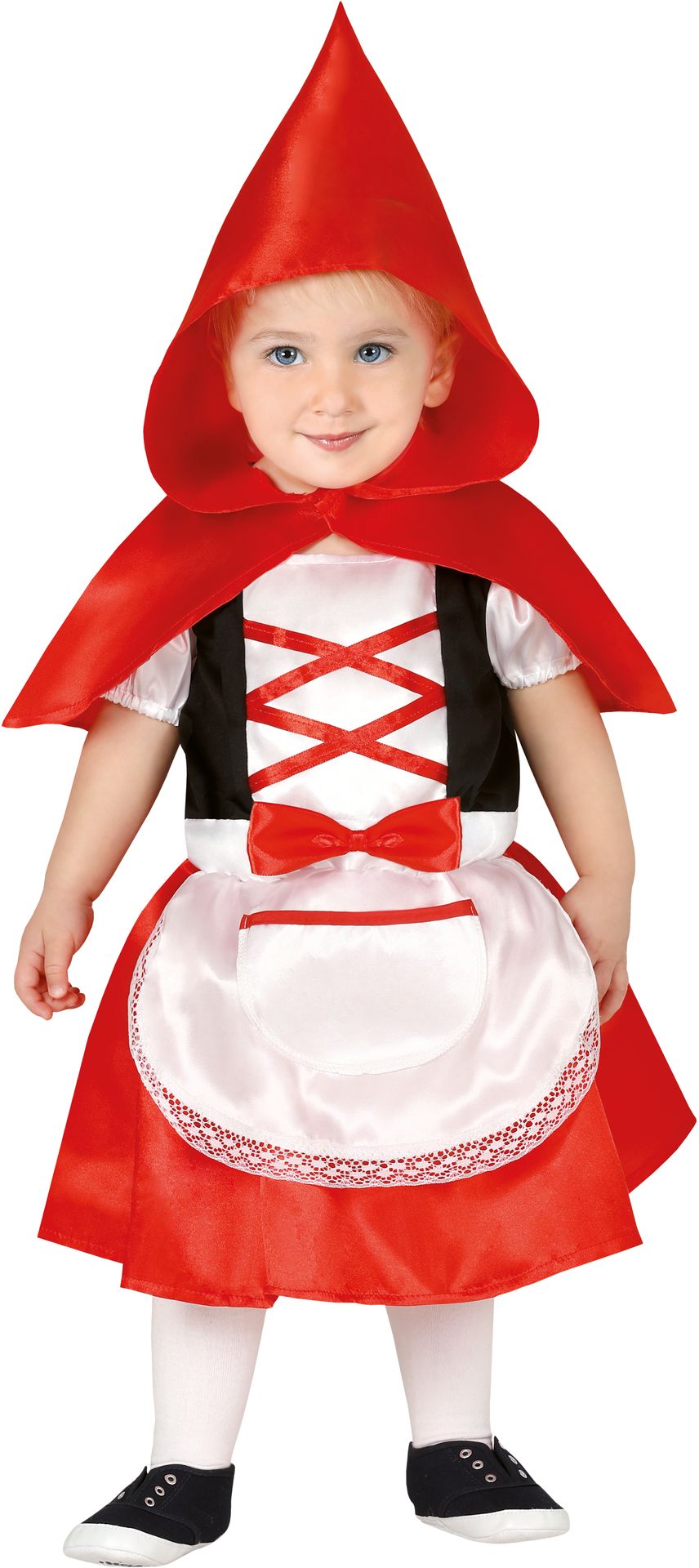 Schattig roodkapje kostuum baby