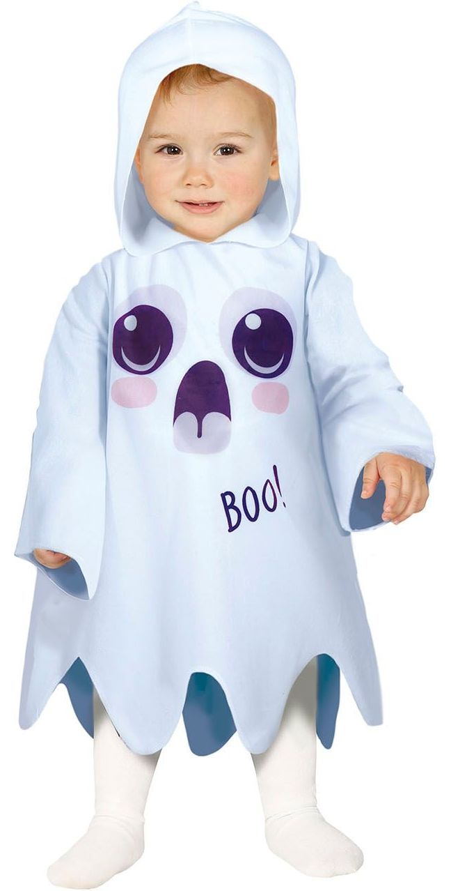 Schattig spook kostuum baby
