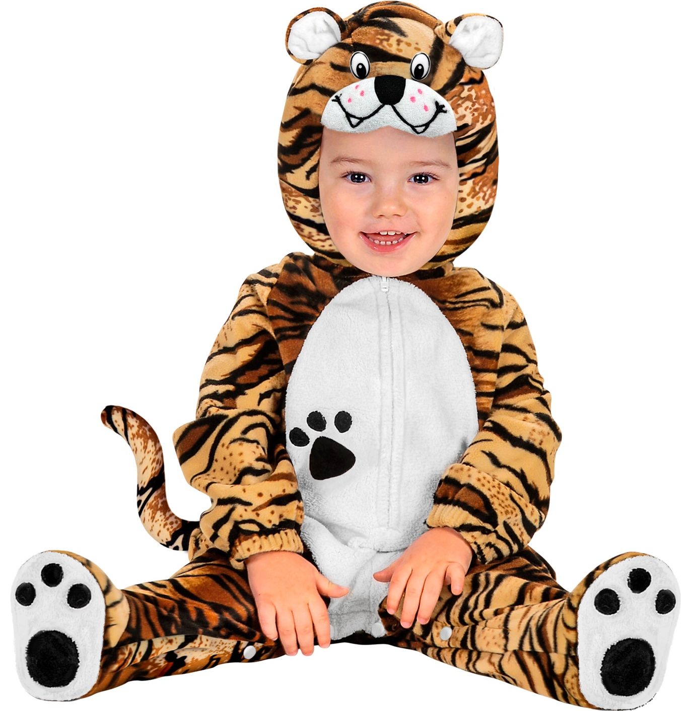 Schattig tijger kostuum baby