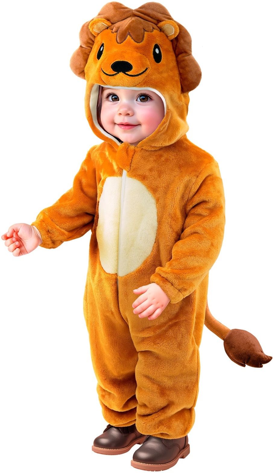 Schattige Leeuw Onesie Baby