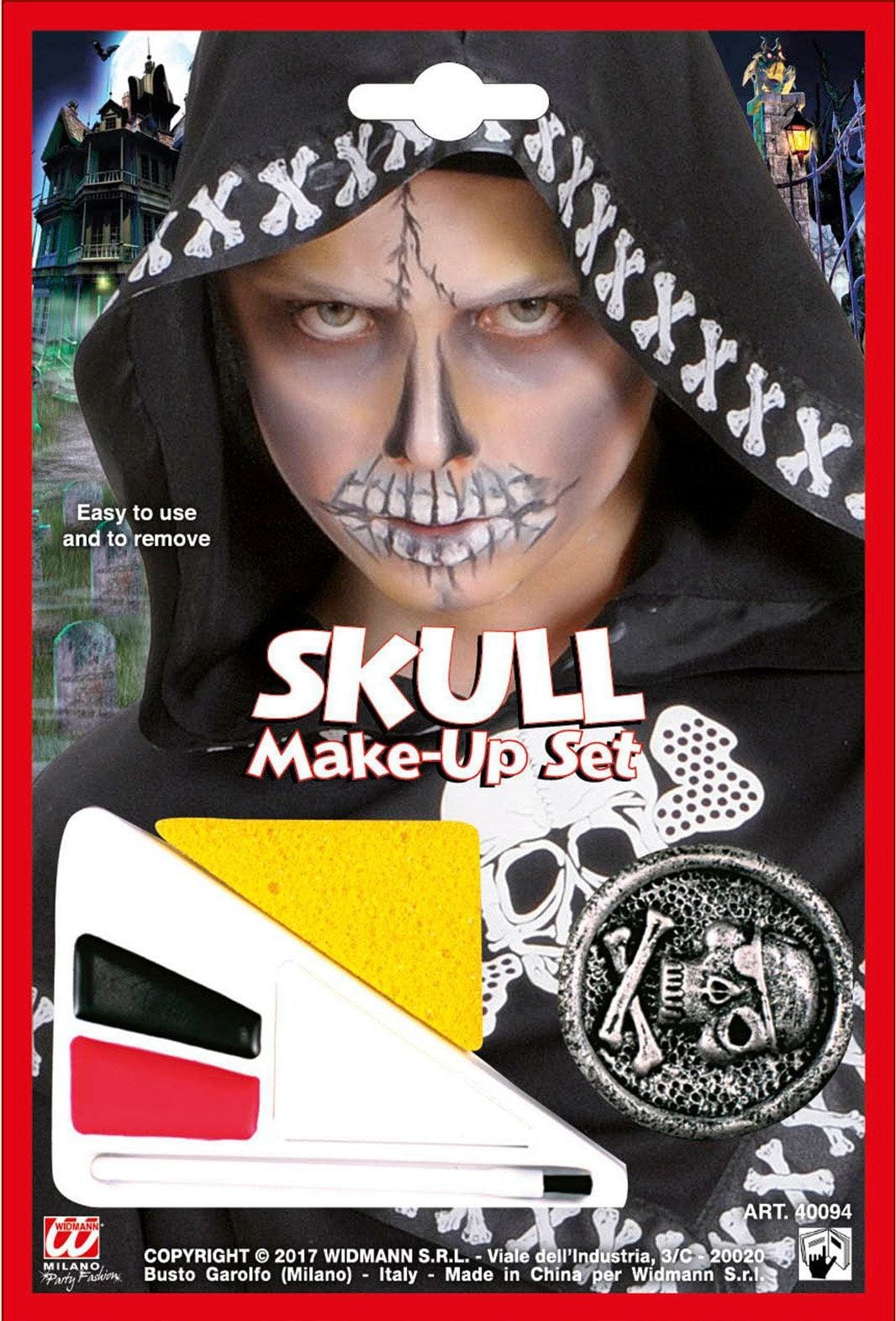 Schedel Make-Up Setje Jongens