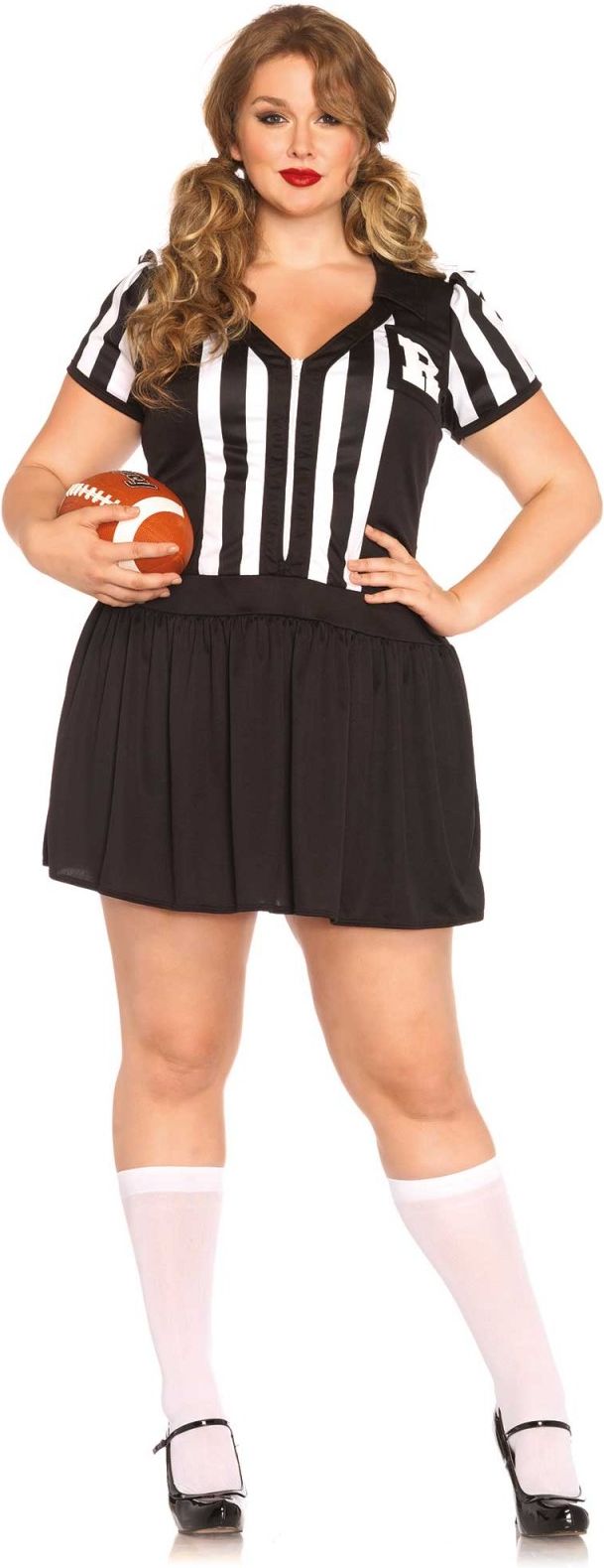 Scheidsrechtster Kostuum Plus Size