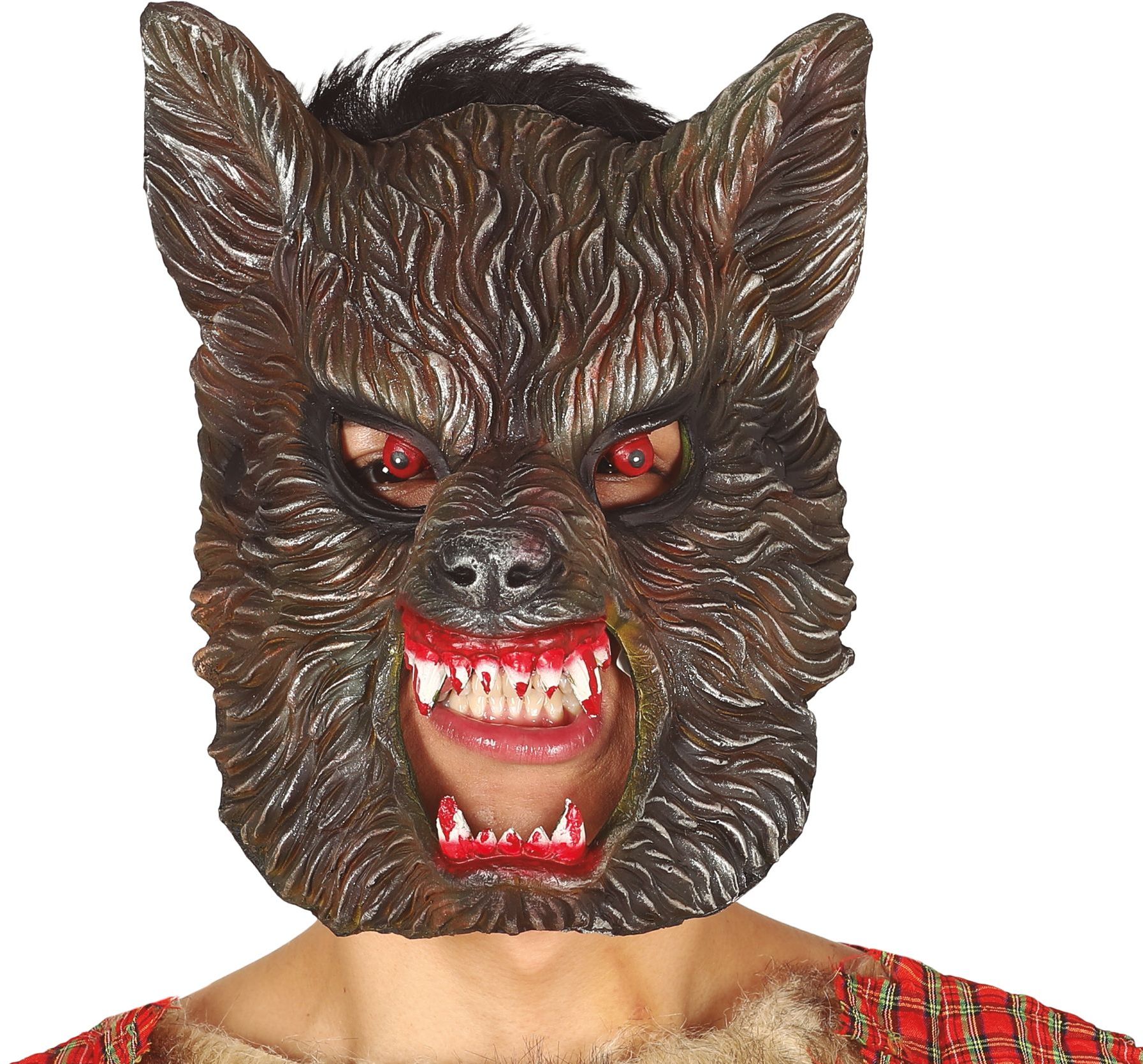 Schuim Masker Wolf