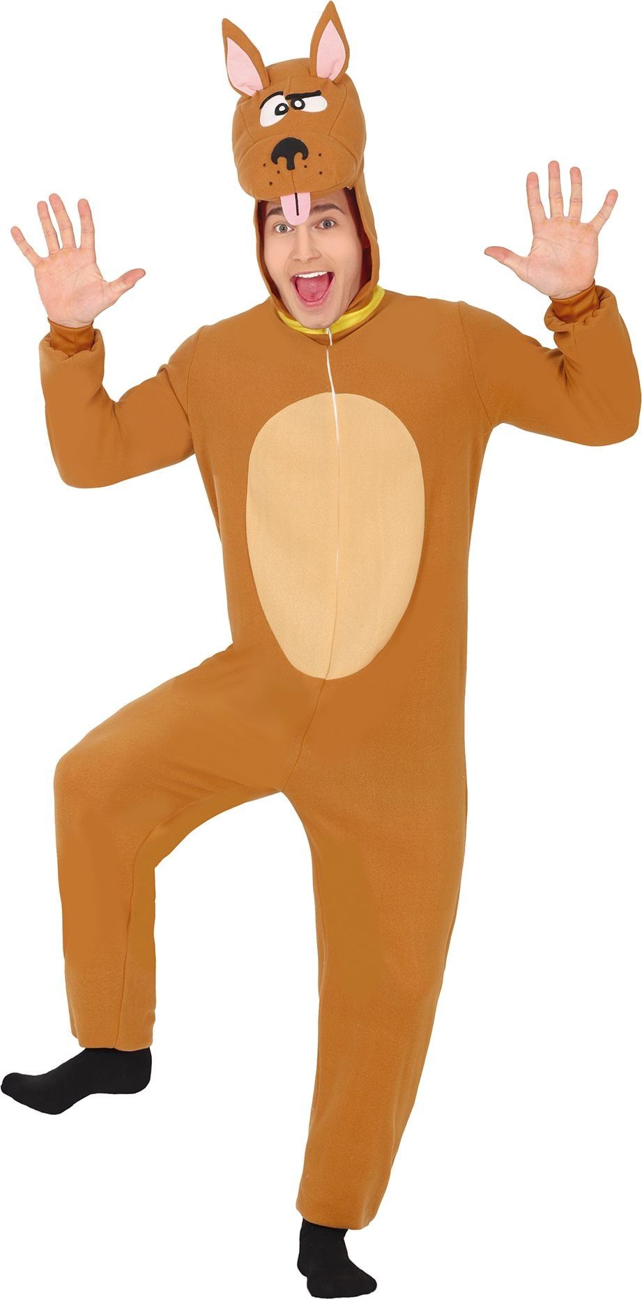 Scooby Doo Bruine Onesie Hond Volwassenen