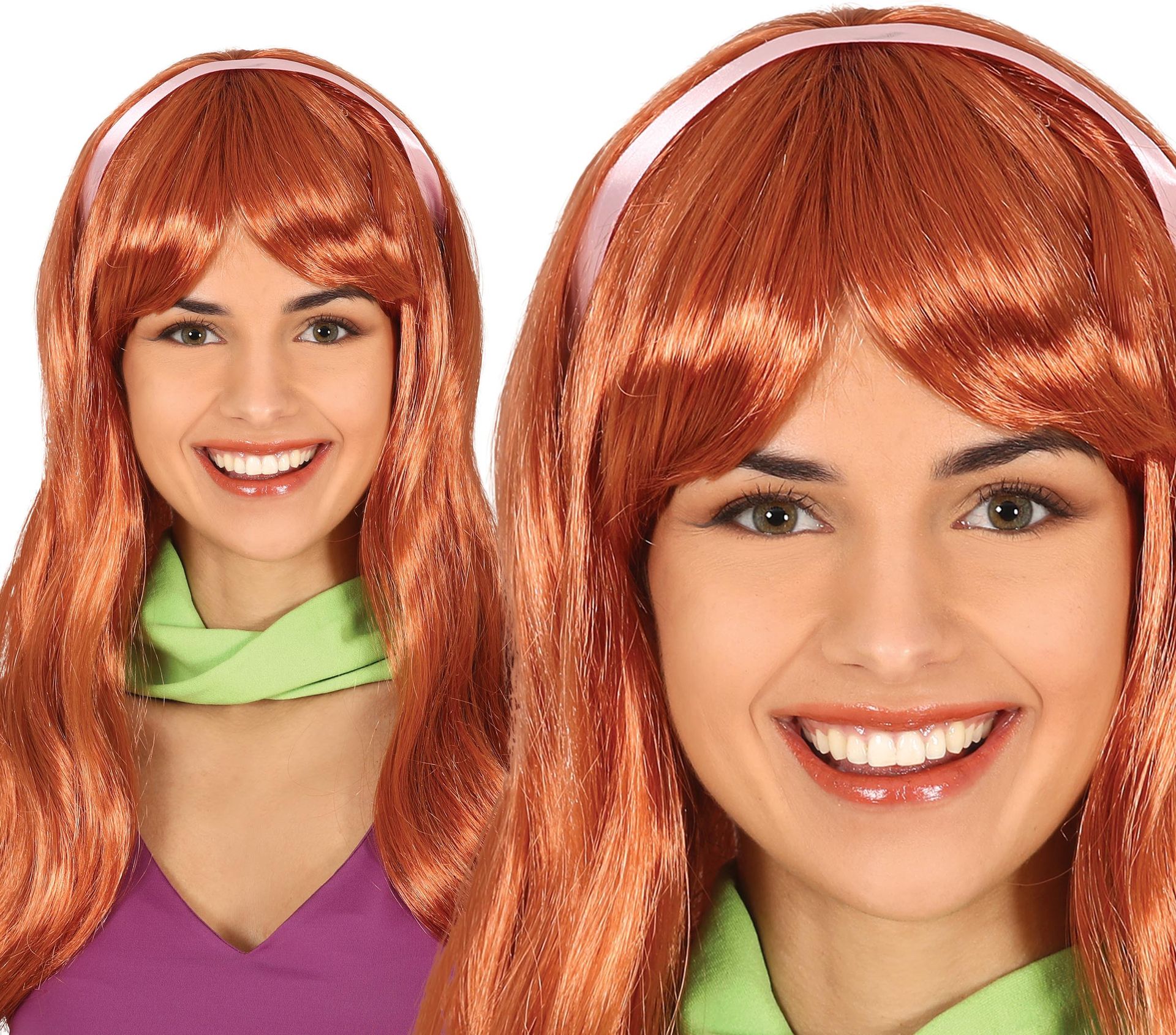 Scooby Doo Daphne Pruik Rood
