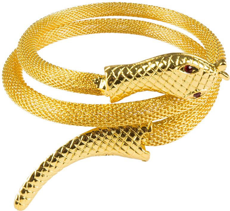 Serpent gouden slang armband