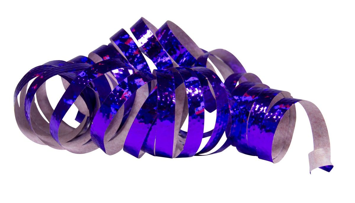 Serpentines Holografisch Magenta Roze 2 Stuks