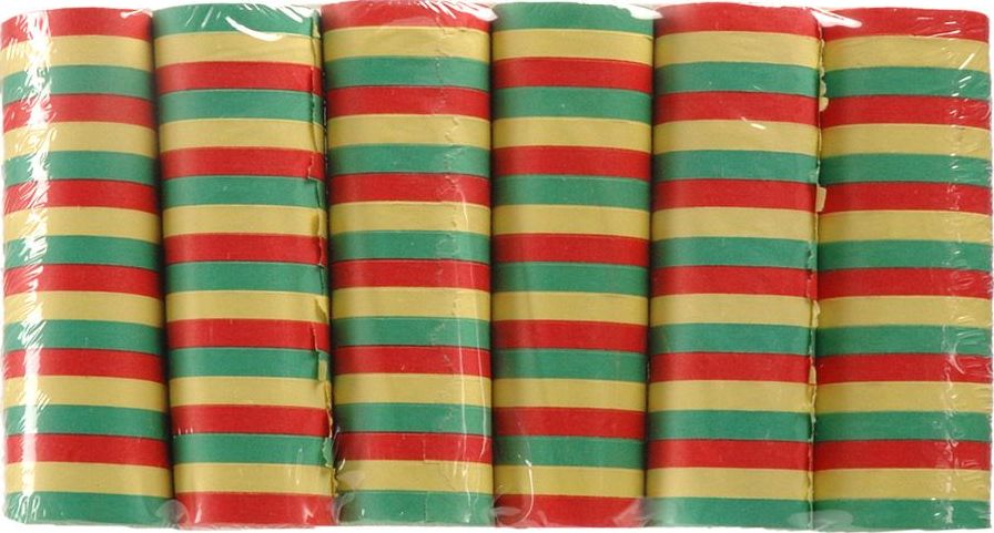 Serpetine Rollen Carnaval Driekleur