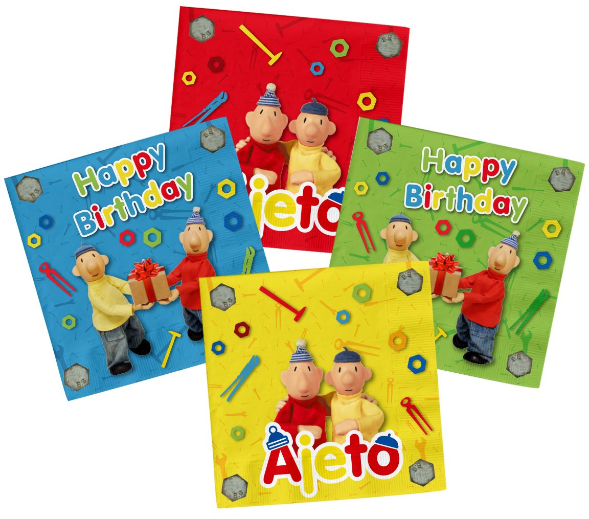 Servetten Buurman en Buurman