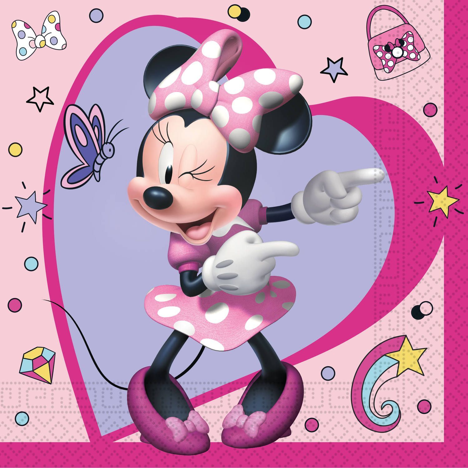 Servetten Minnie Junior