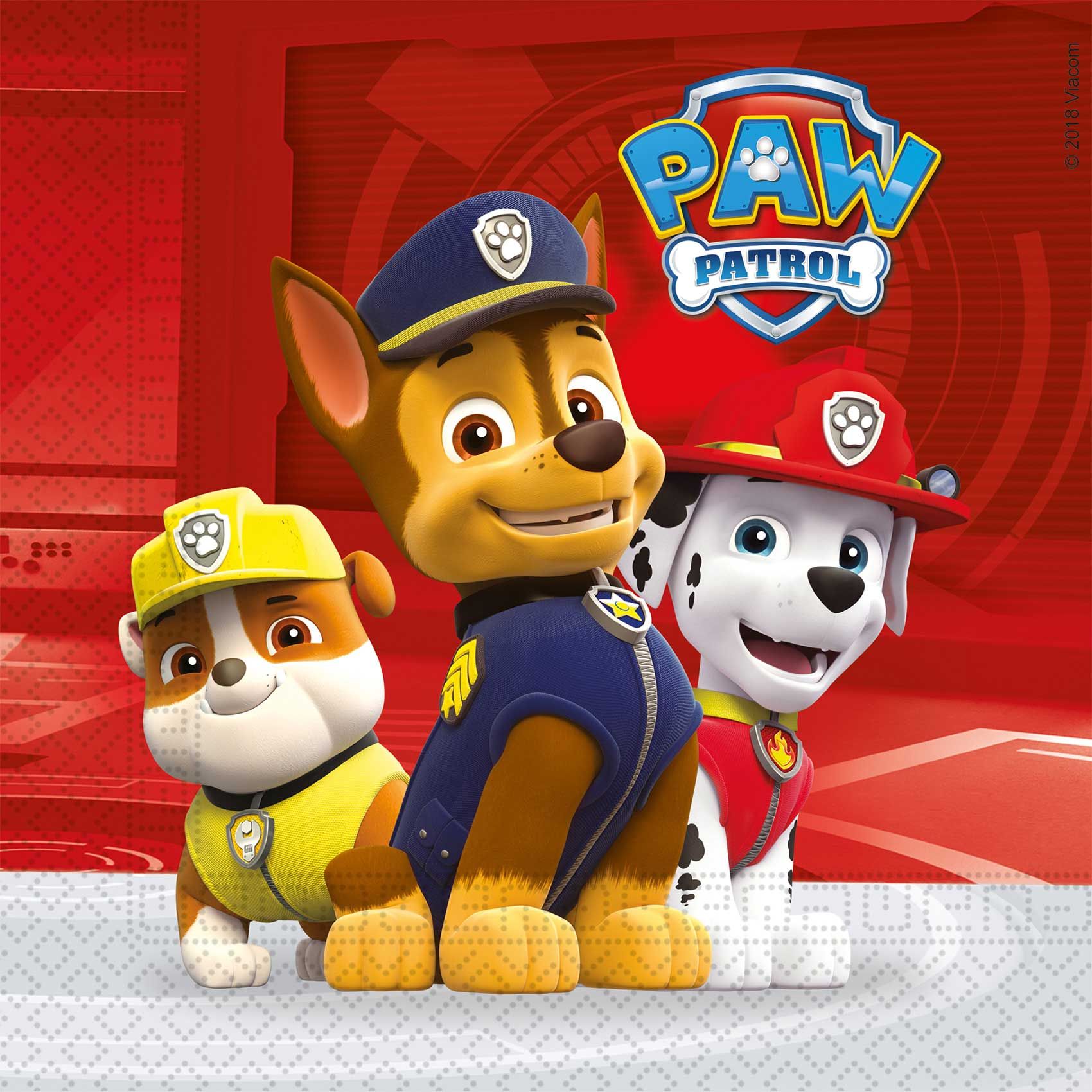 Servetten Paw Patrol