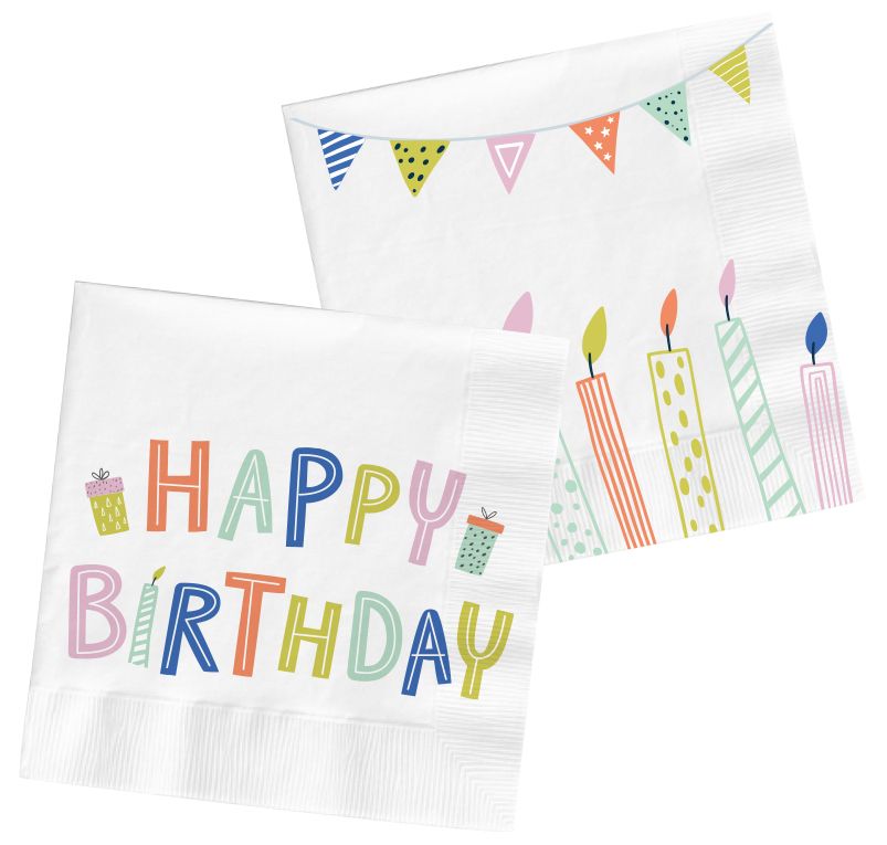 Servetten Verjaardag Feest