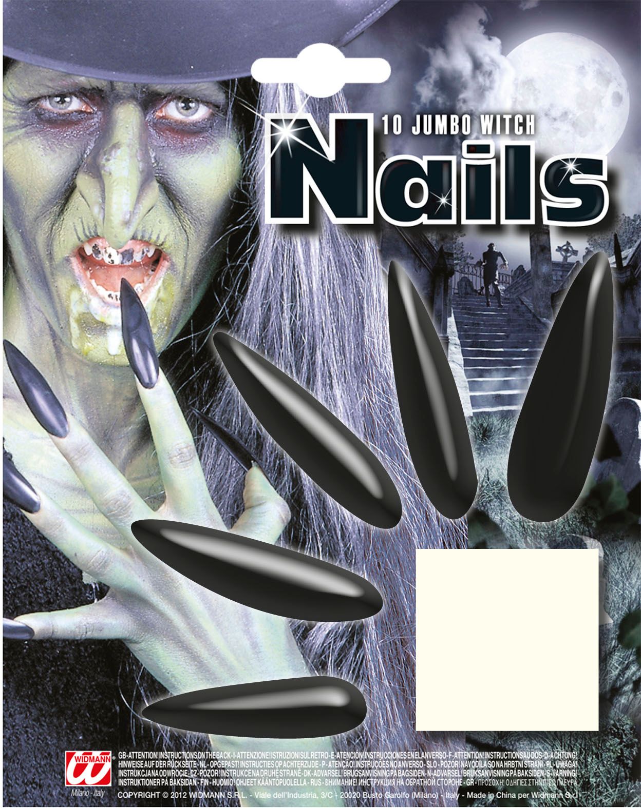 Set Van 10 Heksen Nagels