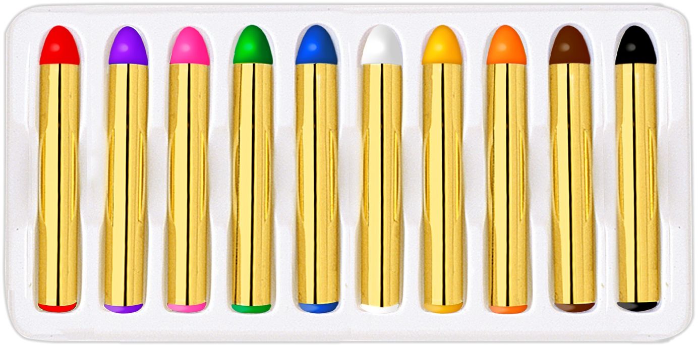 Set Van 10 Schminkstiften