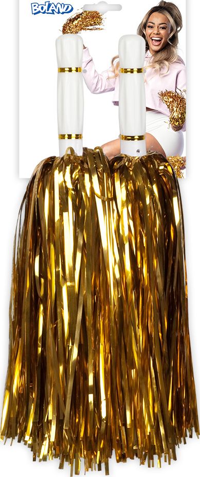 Set Van 2 Gouden Cheerleader Pompoms