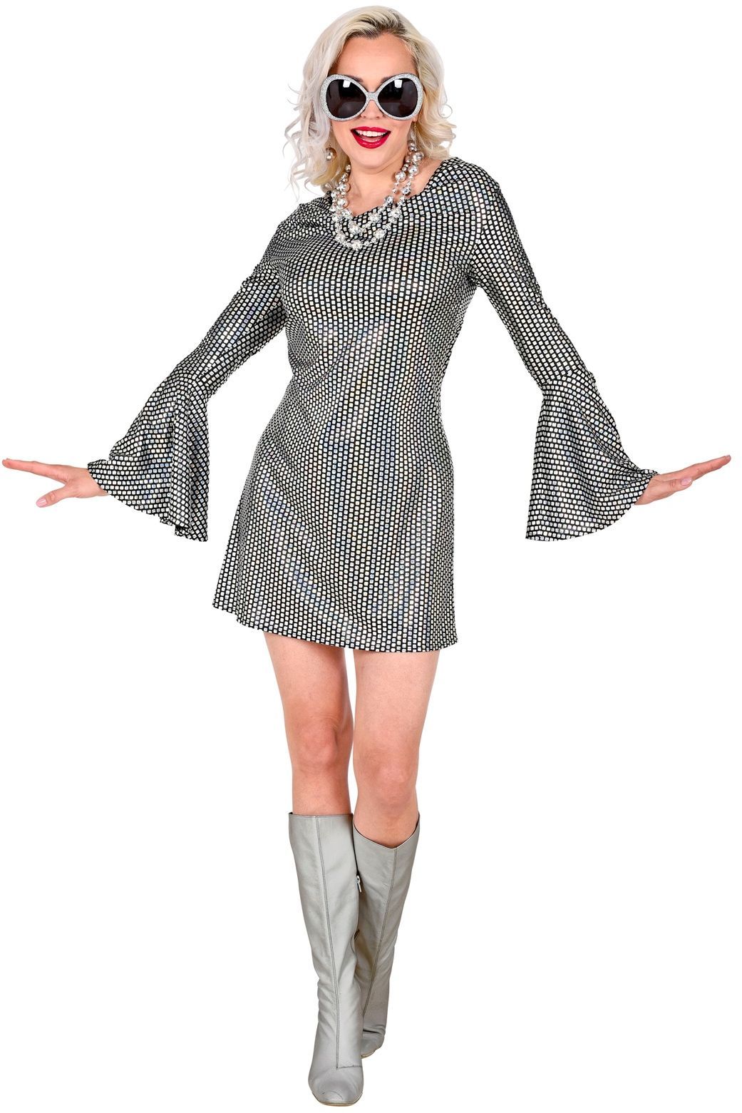 Seventies Discobal Jurkje Dames