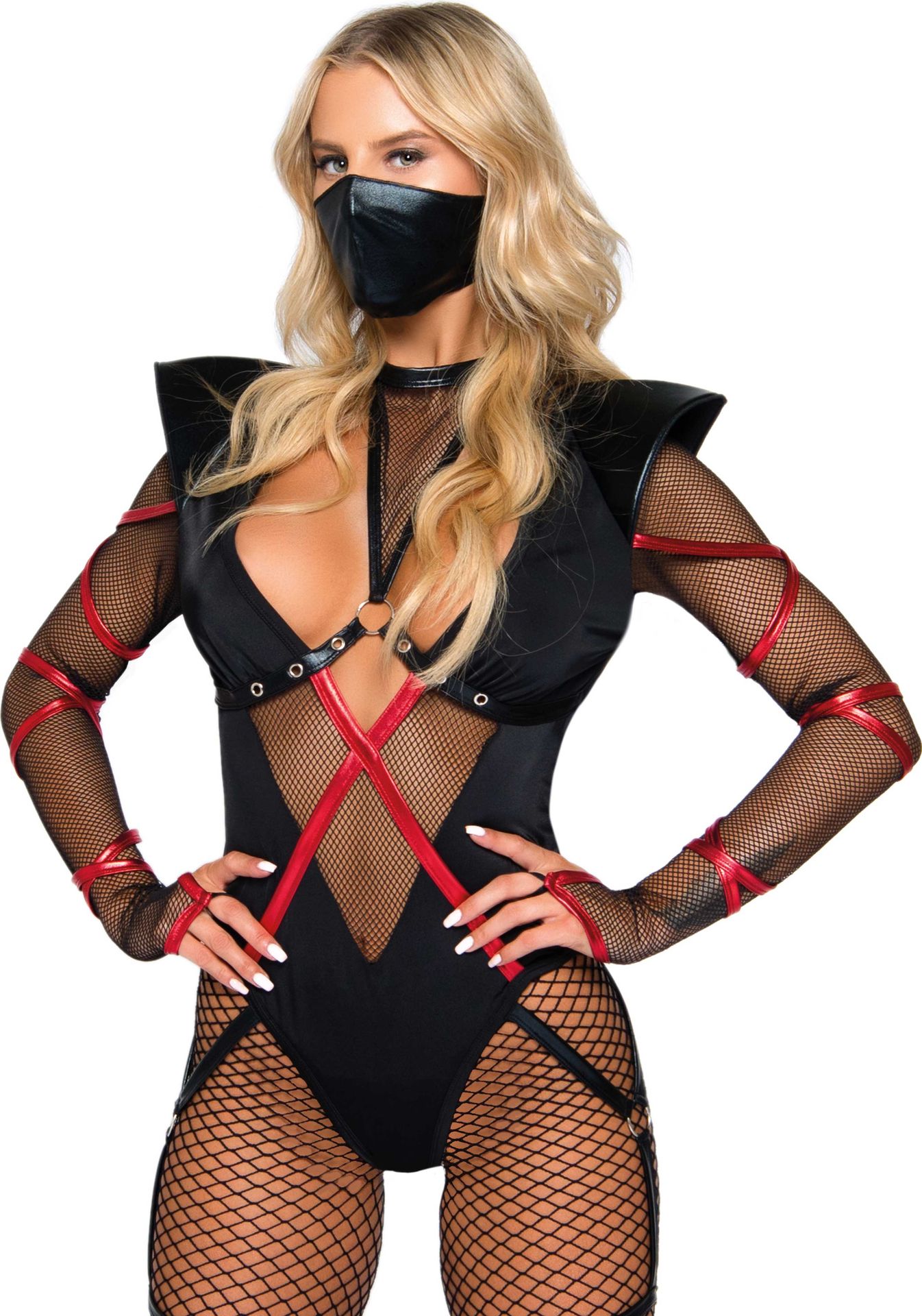 Sexy Dodelijke Ninja Outfit Dames