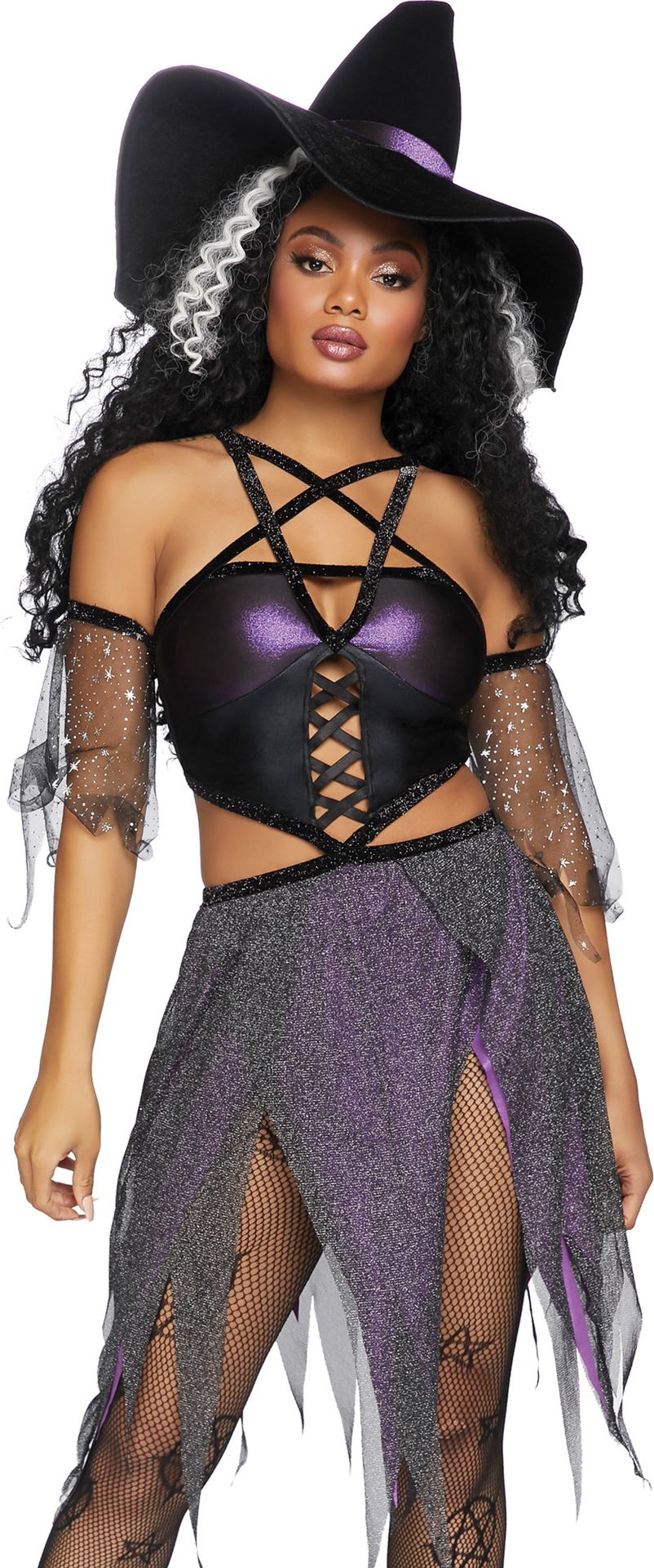 Sexy Halloween Heks Jurk