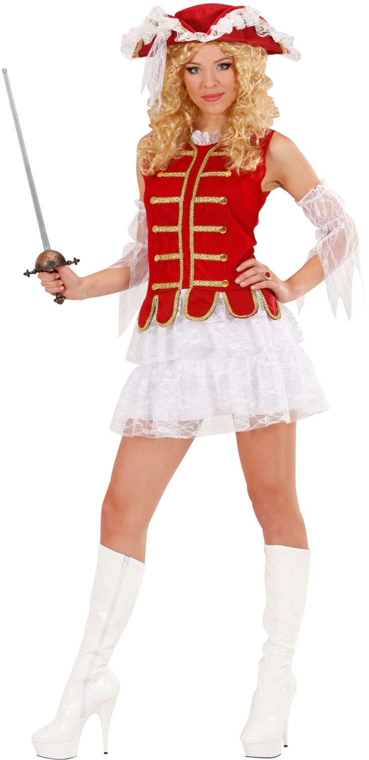 Sexy musketier kostuum